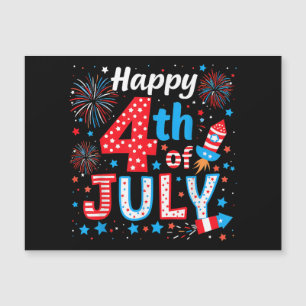 Happy 4th of July Patriottische Amerikaanse vlag
