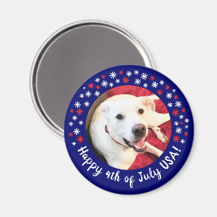 Happy 4th of July Verenigde Staten Grappig Lachend Magneet