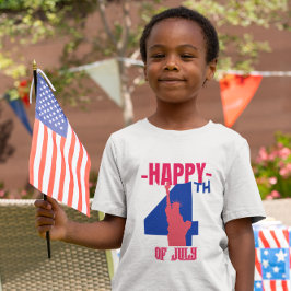 HAPPY 4TH VAN JULI T-SHIRT
