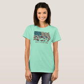 HAPPY 4TH VAN JULI T-SHIRT (Voorkant volledig)