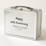 Happy 50th Anniversary Voeg paar naam datum bruilo<br><div class="desc">ontwerp</div>