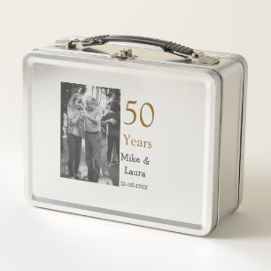 Happy 50th Anniversary Voeg paar naam datum bruilo
