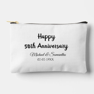 Happy 50th Anniversary Voeg paar naam datum bruilo Etui