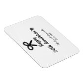 Happy 50th Anniversary Voeg paar naam datum bruilo Magneet (Rechterzijde)