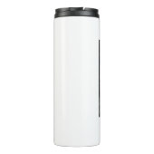 Happy 50th Anniversary Voeg paar naam datum bruilo Thermosbeker (Achterkant)