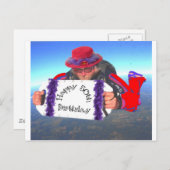 Happy 50th Birthday Briefkaart (Voorkant / Achterkant)