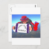 Happy 50th Birthday Briefkaart (Voorkant / Achterkant)