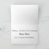 Happy 50th Birthday Kaart (Binnen)