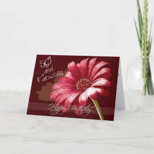 Happy 50th Birthday Kaart