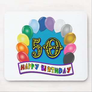 Happy 50th Birthday Merchandise Muismat