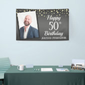 Happy 50th Birthday met Confetti One Photo Ba Spandoek (Beurs)