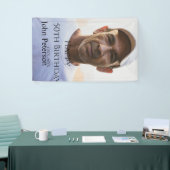 Happy 50th birthday name photo year man simple min spandoek (Beurs)