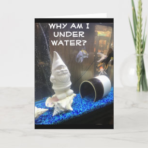 HAPPY *50th* BIRTHDAY VAN HUMOROUS GNOME KAART