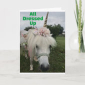 "HAPPY 50th BIRTHDAY" van * PONY* Kaart (Voorkant)