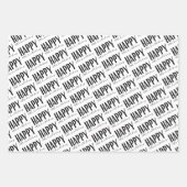 Happy 50th Birthday Wrapping Paper Sheets (Voorkant 2)