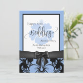 Happy 50th bruiloft traditionele foto i kaart (Staand voorkant)