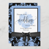 Happy 50th bruiloft traditionele foto i kaart (Voorkant / Achterkant)