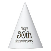 Happy 50th Jubileum Feesthoedjes (Voorkant)