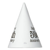 Happy 50th Jubileum Feesthoedjes (Rechts)