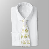 Happy 50th Jubileum Necktie Stropdas (Gebonden)