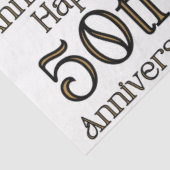 Happy 50th Jubileum Tissuepapier (Detail)