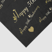 Happy 50th Jubileum Tissuepapier (Detail)