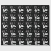 Happy 50th Personalize Birthday Cadeaupapier (Vlak)