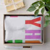 Happy 50th tissuepapier (Geschenk)