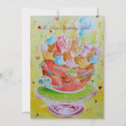 Happy 50th verjaardagskaart (Voorkant)