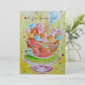 Happy 50th verjaardagskaart (Staand voorkant)