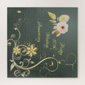 Happy 50th Wedding Anniversary Puzzle Legpuzzel (Horizontaal)