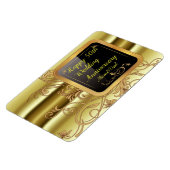 Happy 50th Wedding AnniYearFlexible Photo Magnt Magneet (Linkerzijde)