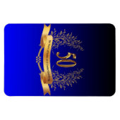 Happy 50th Wedding-herdenkingFlexibele Photo Magne Magneet (Horizontaal)