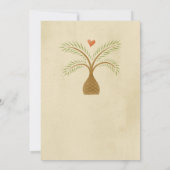 Happy 50th Wedding Jubileum Dinosaurs Kaart (Achterkant)