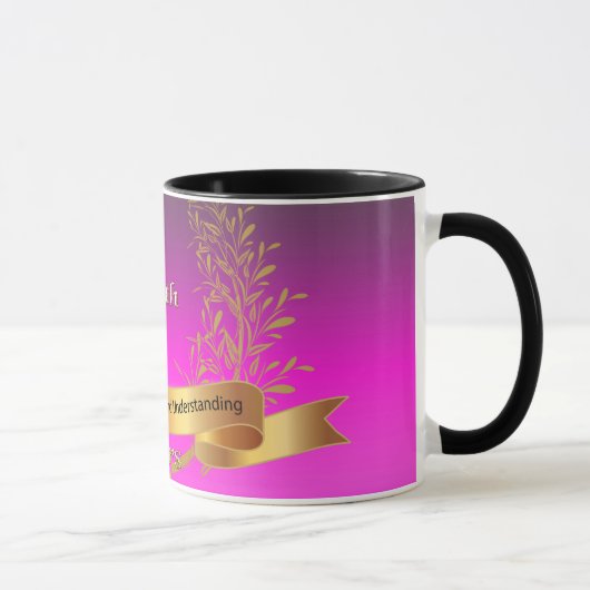 Happy 50th Wedding Jubileum heeft koffie-Mok Mok (Rechts)