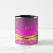 Happy 50th Wedding Jubileum heeft koffie-Mok Mok (Midden)