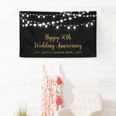 Happy 50th Wedding Jubileum Party Banner (Insitu)