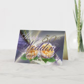 Happy 50th Wedding Jubileum voor Mijn vrouw Kaart (Voorkant)