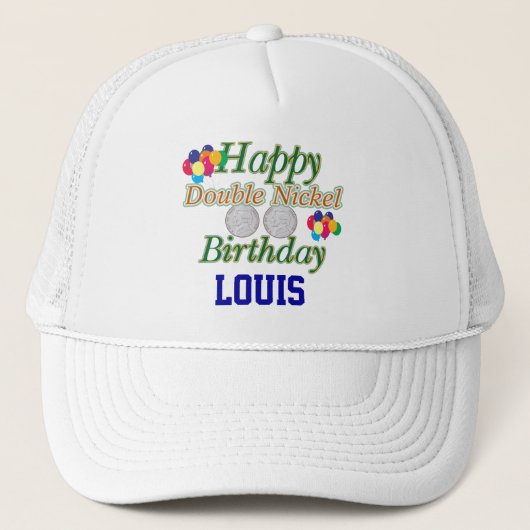 Happy 55th Birthday Trucker Pet (Voorkant)