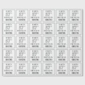 HAPPY 57TH BIRTHDAY; Art Deco Style; aangepaste na Cadeaupapier (Vlak)