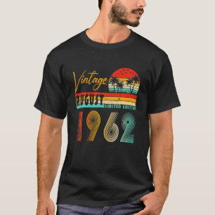 Happy 59th Birthday augustus 1962 59 Years O T-shirt