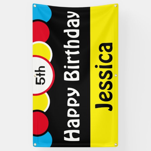 Happy 5th Birthday Jessica Spandoek (Verticaal)