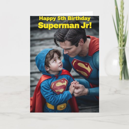 Happy 5th Birthday Kaart (Voorkant)