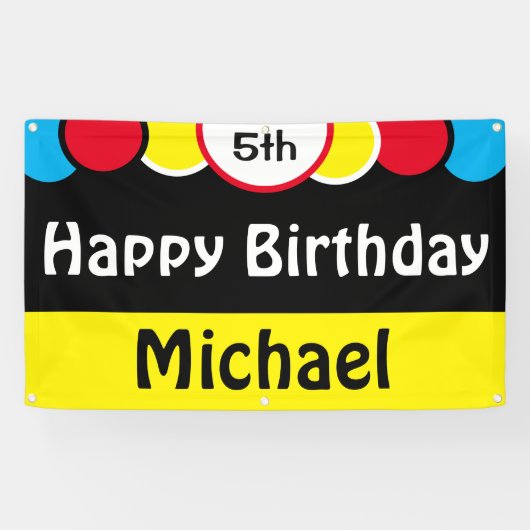 Happy 5th Birthday Michael Spandoek (Horizontaal)