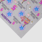 Happy 5th Birthday Tissue Paper #5 Tissuepapier (Detail)