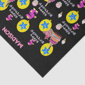 Happy 5th Birthday-weefselpaper #5 Birthday Tissuepapier (Detail)