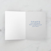 Happy 5th Workiversary Juniper Tree Branch Kaart (Binnen)