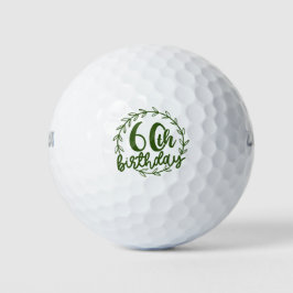Happy 60th Birthday Golfballen
