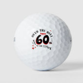 Happy 60th Birthday Golfballen (Voorkant)