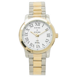 Happy 60th Birthday Horloge